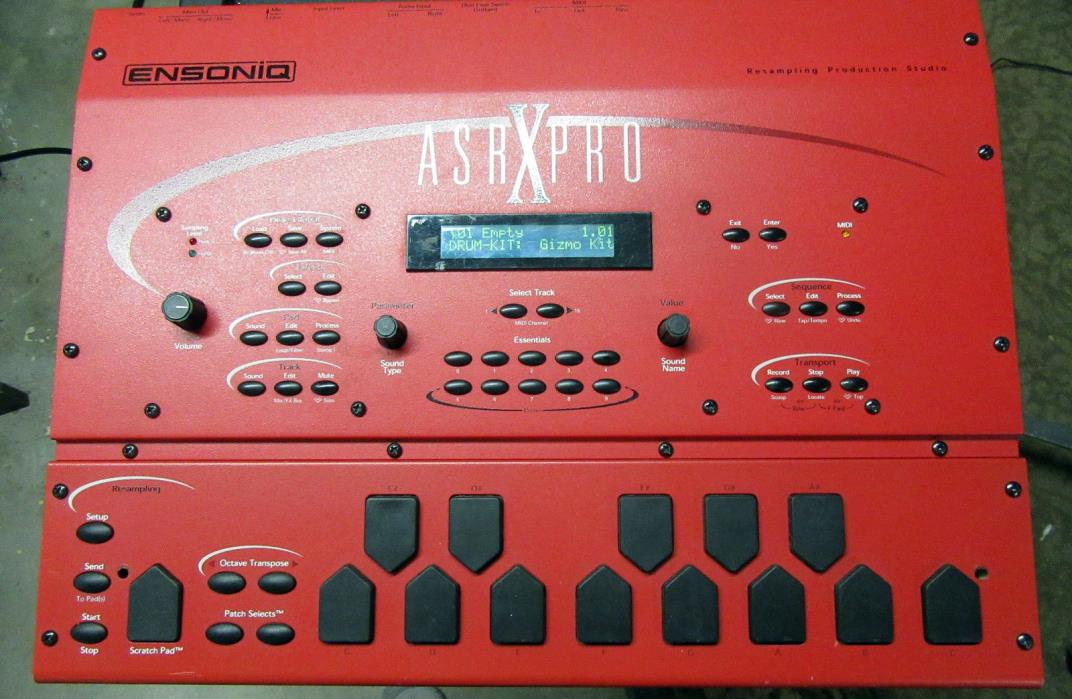 Ensoniq ASR-X Pro Sampler Sequencer Drum Machine