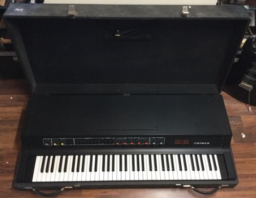 Vintage CRUMAR DP-50 DP50 Dynamic Electric Synthesizer Piano Very Rare With Case