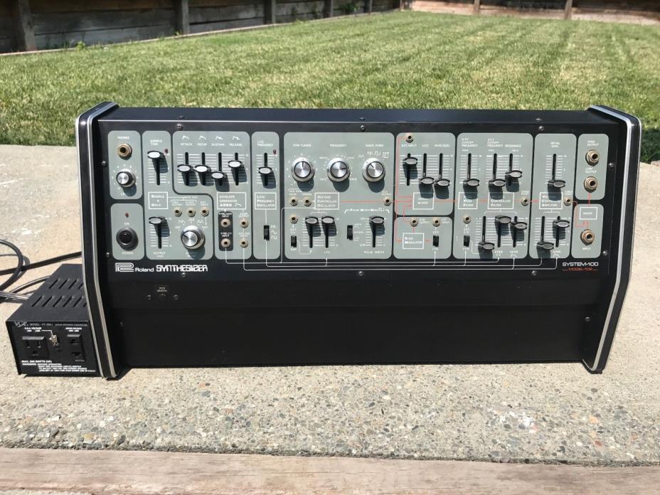 Roland Vintage System-100 Model 102 Expander Serviced Working 1975!!!
