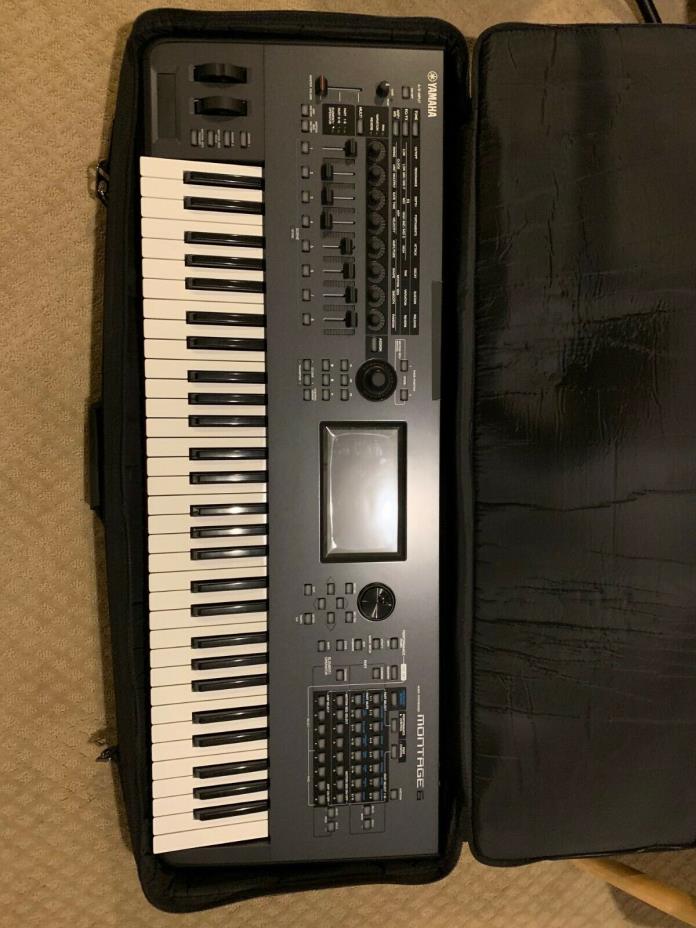 Yamaha Montage 6 61-key Synthesizer -- Mint condition