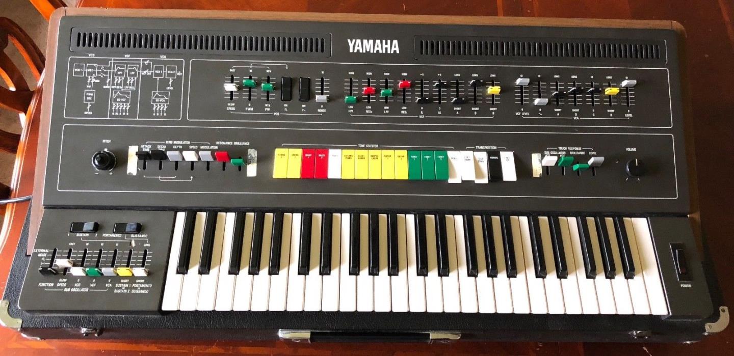 Yamaha CS-50 Analog Polyphonic Synth Keyboard
