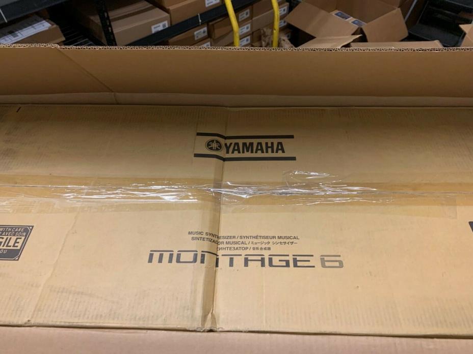 New Yamaha Montage 6 61-Key Synthesizer