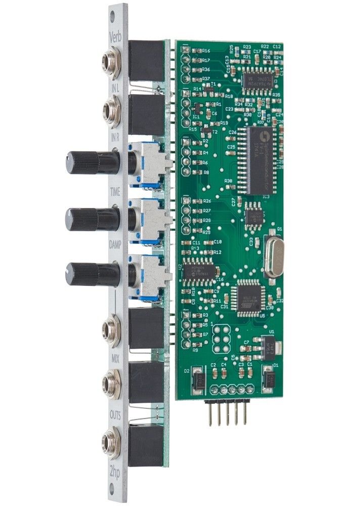 2hp verb : stereo reverb eurorack effect module