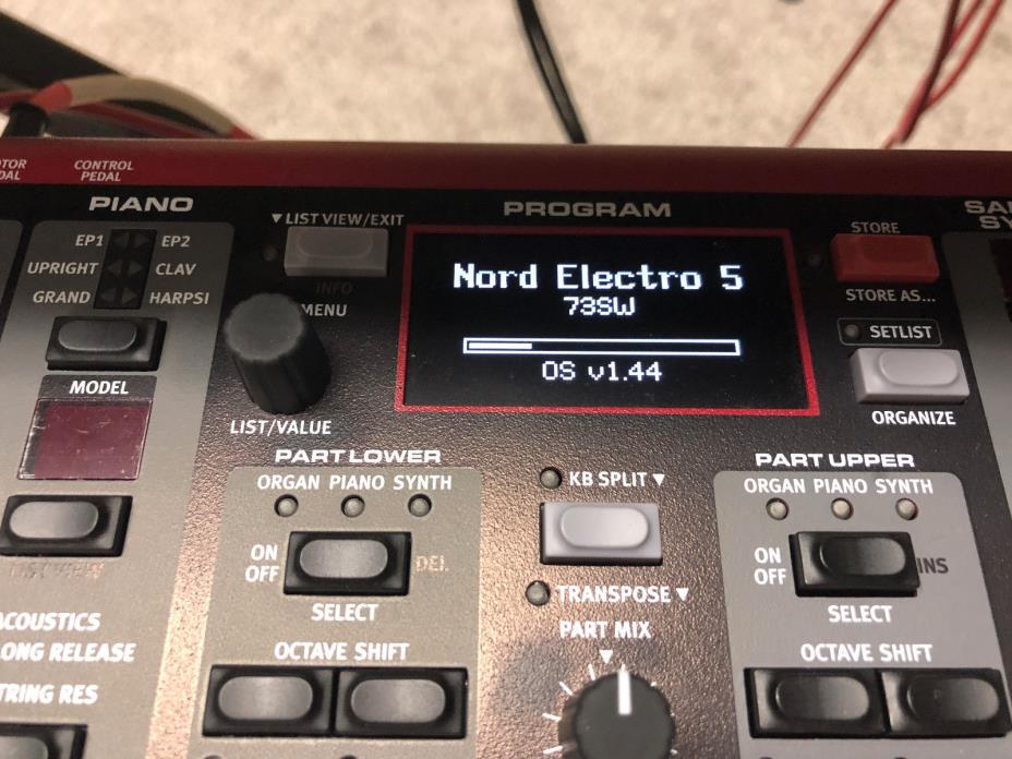 Clavia Nord Electro 5D 73 SW Keyboard Synthesizer  Very Good Condition