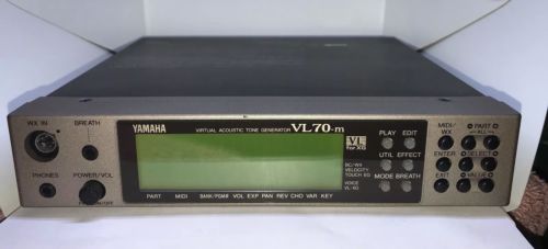 Yamaha VL70-M Virtual Acoustic Synthesizer Tone Generator +Disk+Ac Adapter