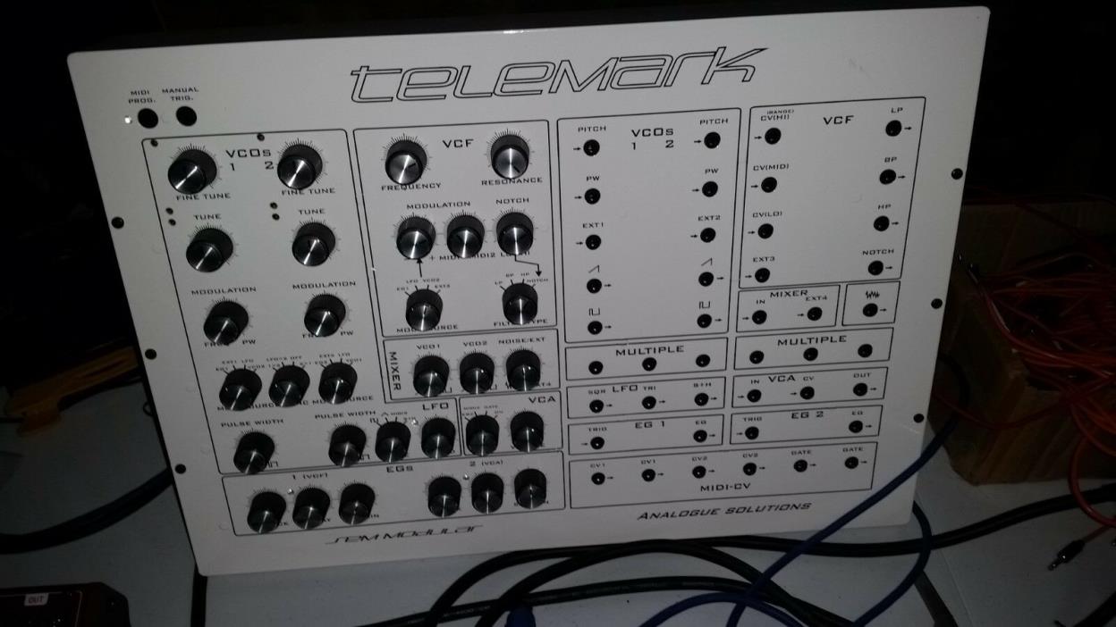 Analogue Solutions Telemark v1 analog semi-modular synthesizer (Eurorack compati