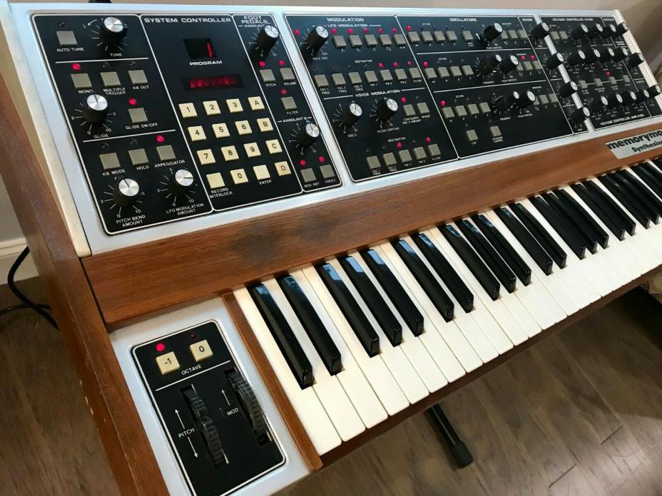 Vintage Moog Memorymoog Analog Synthesizer  ***NEEDS REPAIR***