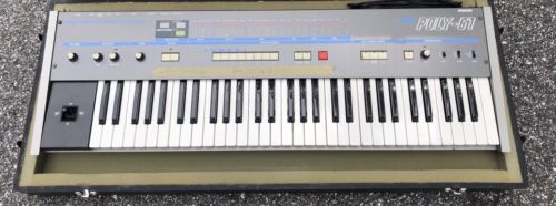 Korg Poly-61 Analog Synthesizer. Mid 80s. —AS-IS. Non Functioning