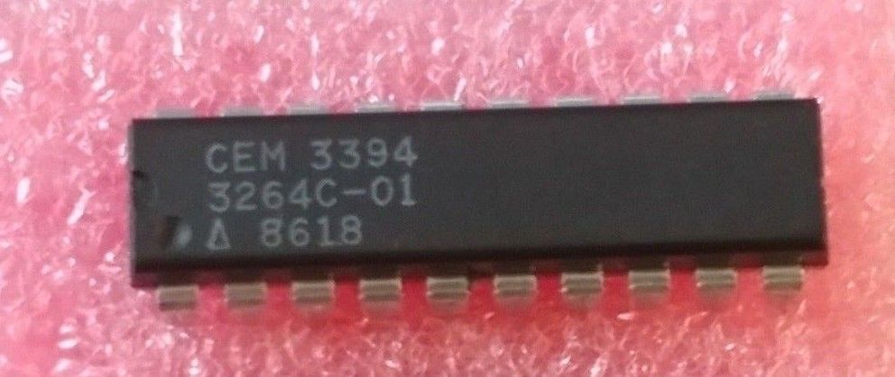 CEM3394 VCO/VCF/VCA IC Analog Synth voice chip- two available