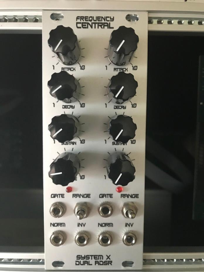 Frequency Central - System X Dual ADSR - Eurorack module - ltd silver edition