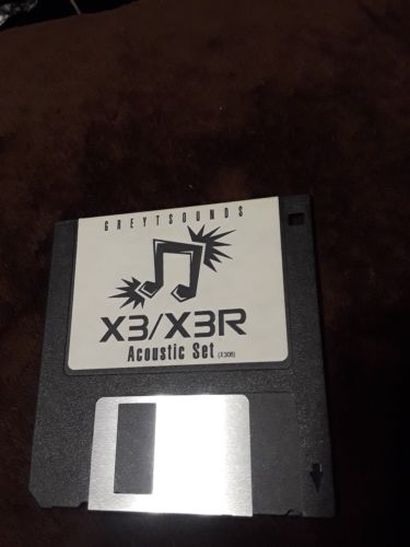 Korg X3 X3R Greytsounds Sample Floppy Disc Acoustic Set