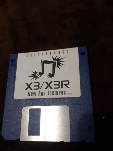 Korg X3 X3R Greytsounds Sample Floppy Disc New Age Textures