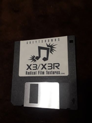 Korg X3 X3R Greytsounds Sample Floppy Disc Radical Film Textures