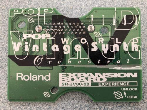 ROLAND SR-JV80-99 EXPERIENCE EXPANSION BOARD / JV JD XP XV FA76