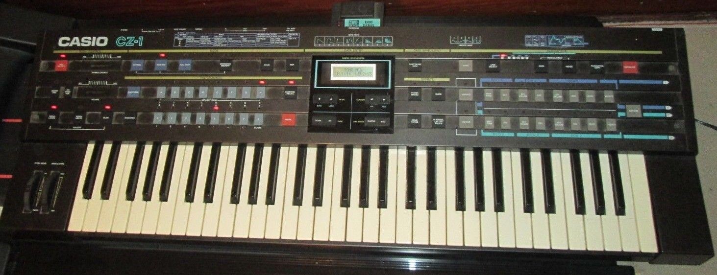 VTG SYNTH Casio CZ-1 Phase Distortion Synthesizer KEYBOARD HYBRID SYNTHESIS