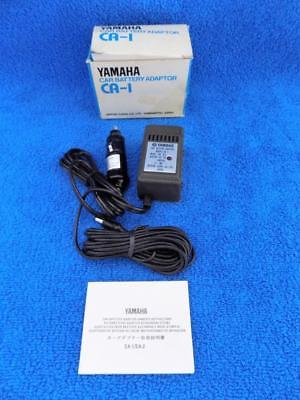 YAMAHA Car Battery Adaptor CA-1 input DC 12v output DC 9v - Keyboard