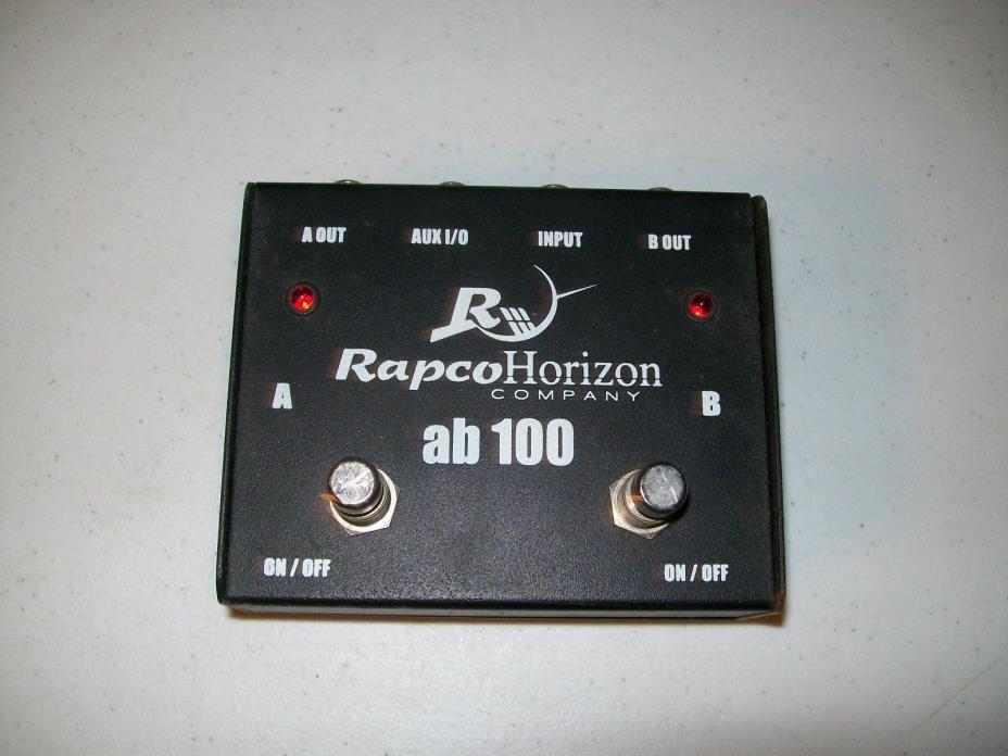 RAPCO HORIZON A/B PASSIVE SWITCHING BOX / AB100