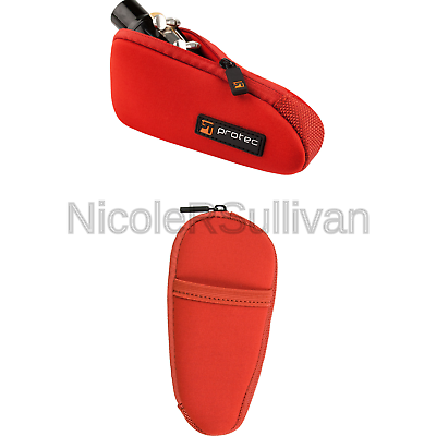 Pro Tec N275RX Neoprene Tuba/Tenor Saxophone Mouthpiece Pouch Red