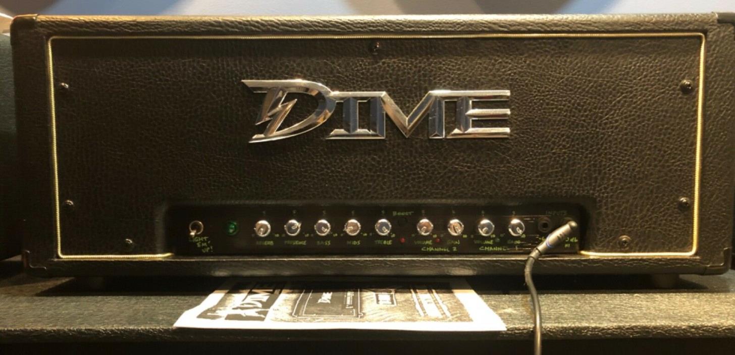 DIME DIMEBAG AMP D100 head half Stack rg100 warhead krankenstein 4x12