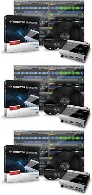 Native Instruments Traktor Scratch A6 (3-pack) Value Bundle