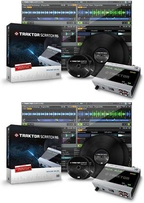 Native Instruments Traktor Scratch A6 (2-pack) Value Bundle