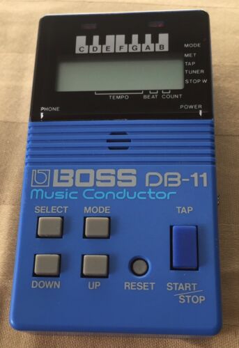**Boss DB-11 Music Conductor Metronome Free Shipping WOW! NICE!**