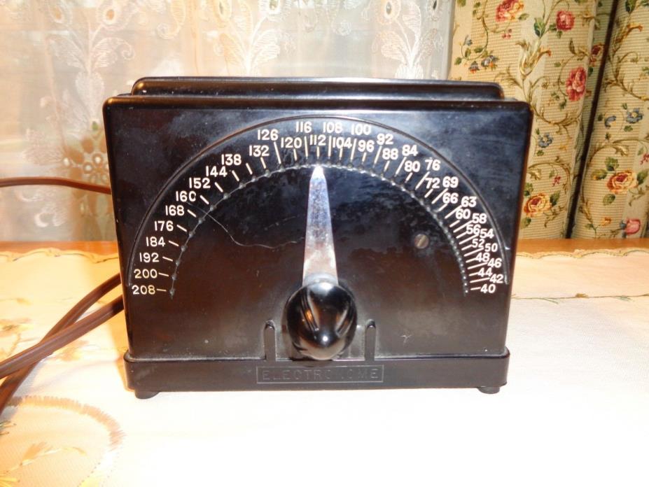 TERRIFIC VINTAGE FRANZ ELECTRIC METRONOME
