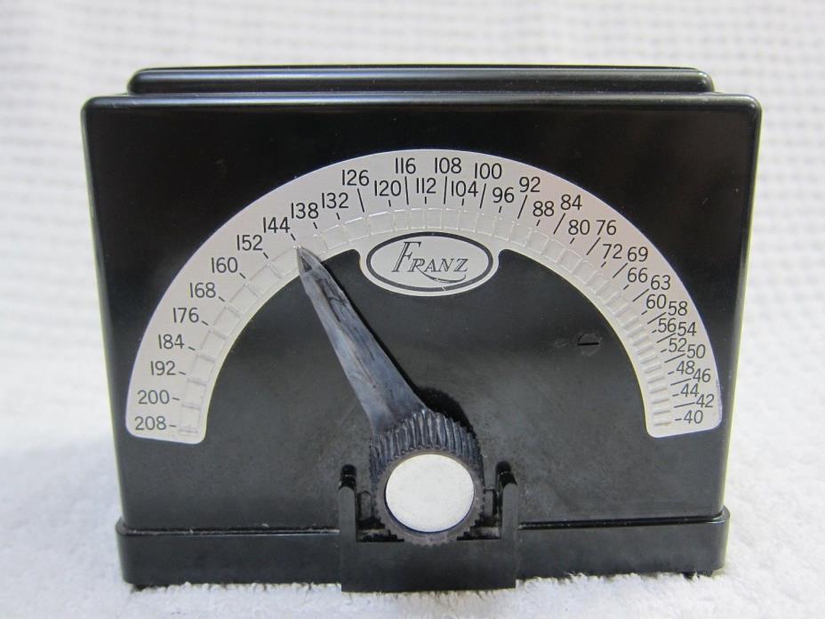 Vintage Franz Electric Metronome Model LM-4 Bakelite Art Deco Music Tempo Beat