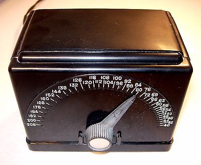 Vintage FRANZ Electric Metronome 110 Volt Model LM-4 Bakelite