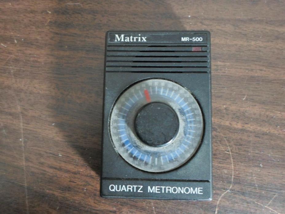Matrix MR-500 Quartz Metronome, Retractable Stand