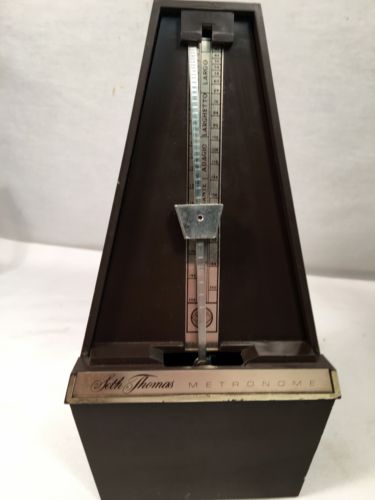 VINTAGE SETH THOMAS METRONOME #1104 CONDUCTOR