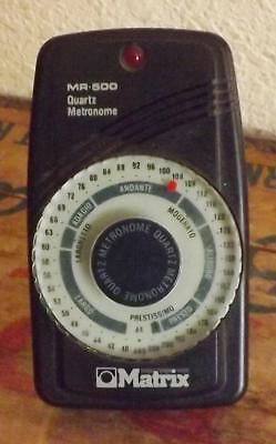 Matrix Metronome MR-500 Quartz Works