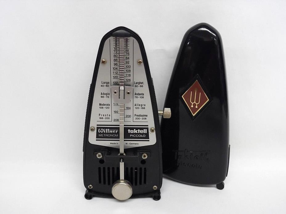 Wittner Metronom Taktell Piccolo Metronome Made In W. Germany