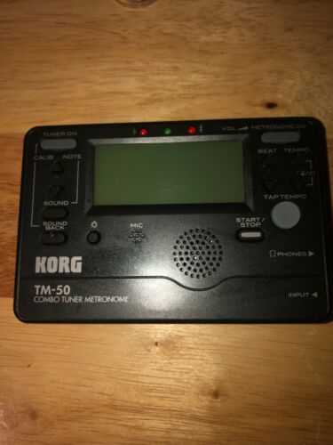 KORG TM-50 Metronome - With pickup Microphone