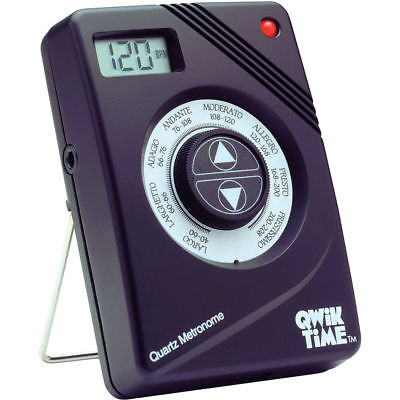 Qwik Time Qt3 Quartz Metronome  with Digital Display