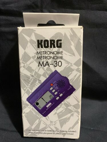 KORG MA-30 Metronome Digital Blue MA-30 Excellent Works! Free Shipping