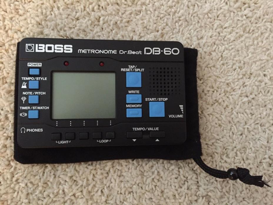Boss DB-60 Dr. Beat Digital Metronome - DB-60