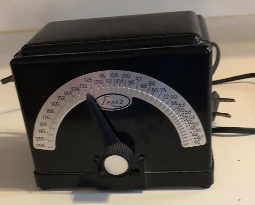 Vintage Franz Black Bakelite Model LM-4 Electric Metronome Art Nice