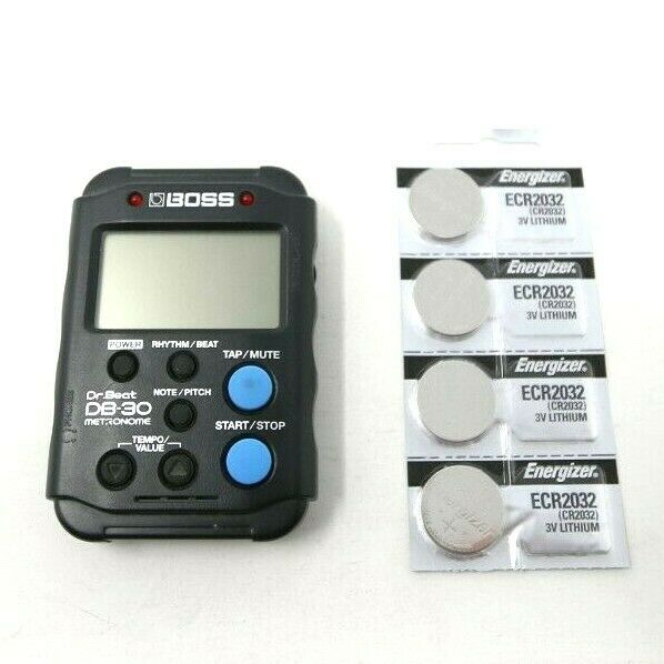 ?? Boss DB-30 Dr. Beat Pocket-Size Clip-On Drum Metronome Tap Tempo + Batteries