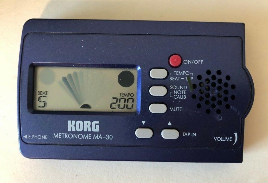 Korg Metronome MA-30 N222 WORKS