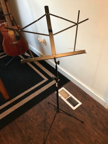 On-Stage Compact Sheet Music Stand New , no gig bag for it .