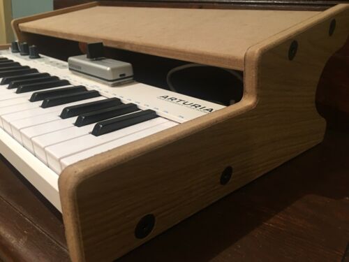 Synths And Wood Arturia Keystep Oak Verneer stand