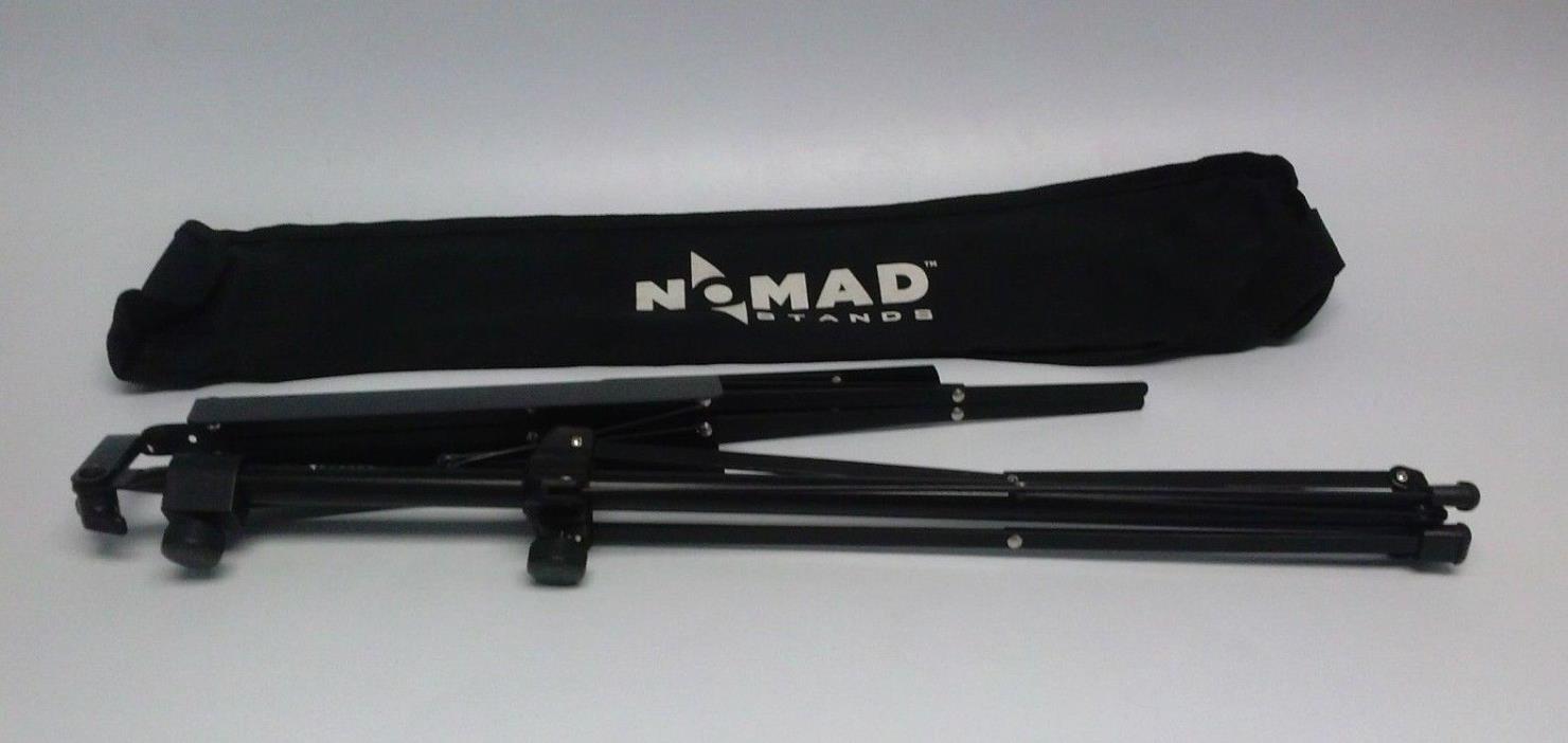 NoMad Adjustable Folding Music Stand Chrome With Case.Mint Condition