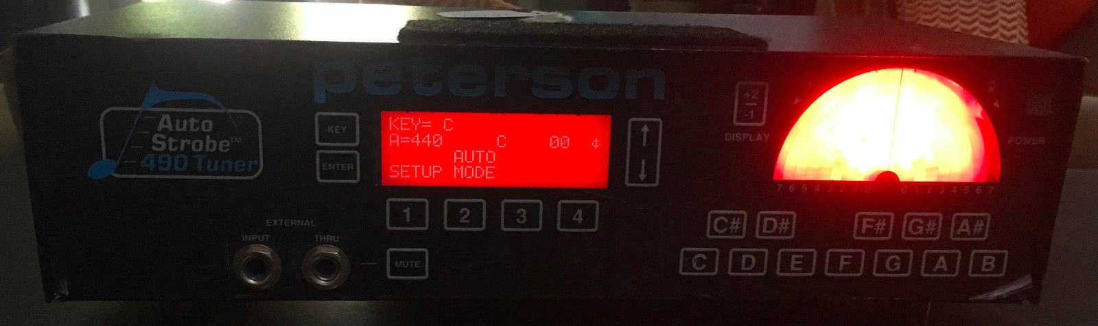 Peterson 490 Strobe Tuner