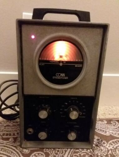 Vintage Conn ST-11 Strobotuner Strobe Tuber W/ Original Power Cord!