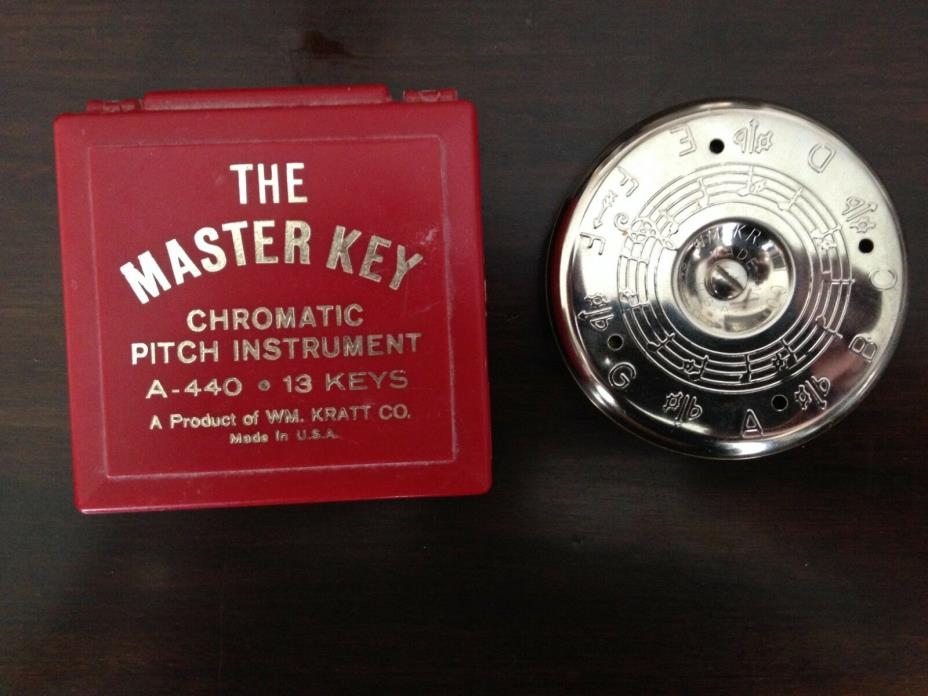 The Master Key Chromatic Pitch Instrument                          Model   A-440