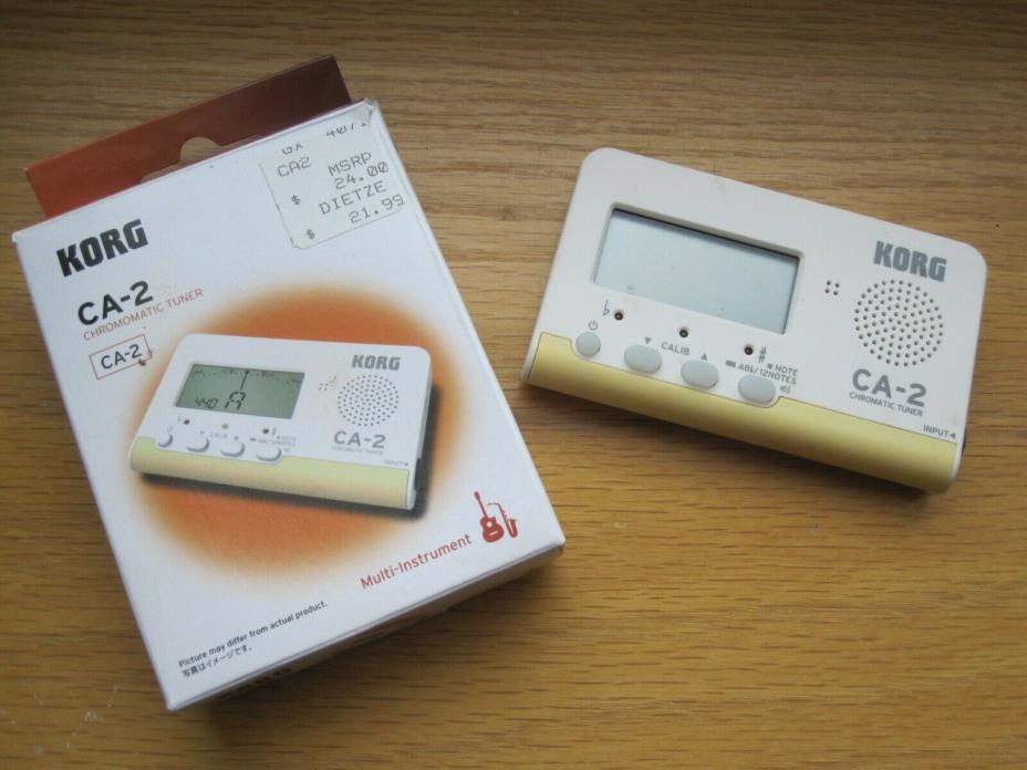 KORG CA-2 Chromomatic Tuner Multi Instrument
