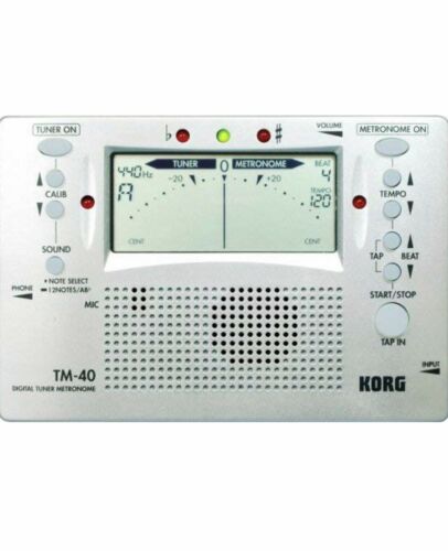 KORG TM-40 DIGITAL TUNER METRONOME