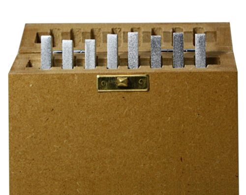 Diagnostic Tuning Forks Set of 8 in Wooden Case - A=426.6