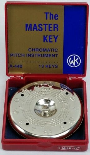 Kratt Master Key Chromatic Pitch Pipe - C to C Master Key Chromatic Pitch